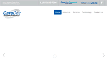 Tablet Screenshot of careonepharmacy.com